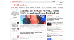 Desktop Screenshot of elsoldominicano.com